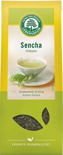 Ceai verde Sencha vrac, 75 g, Lebensbaum
