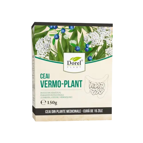 Ceai Vermo-Plant Paraziti-intestinali, 150g, Dorel Plant