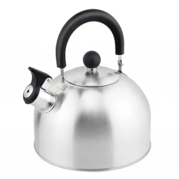 Ceainic Inox cu Fluier, Exterior Polishat, Capacitate 3 l