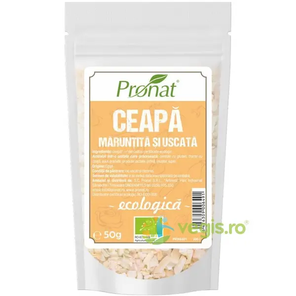 Ceapa Maruntita si Uscata Ecologica/Bio 50g