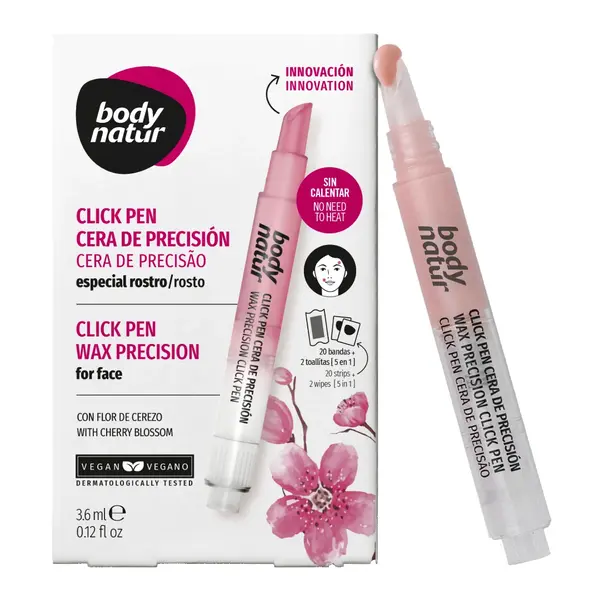 Ceara depilatoare faciala tip Click Pen, 3.6ml, Body Natur