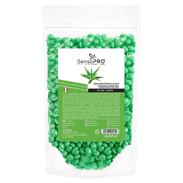 Ceara Epilat Elastica Granule SensoPRO Milano Aloe Vera, 100g