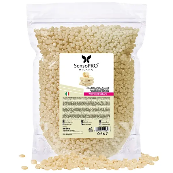 Ceara Epilat Elastica Granule SensoPRO Milano White Chocolate, 500g