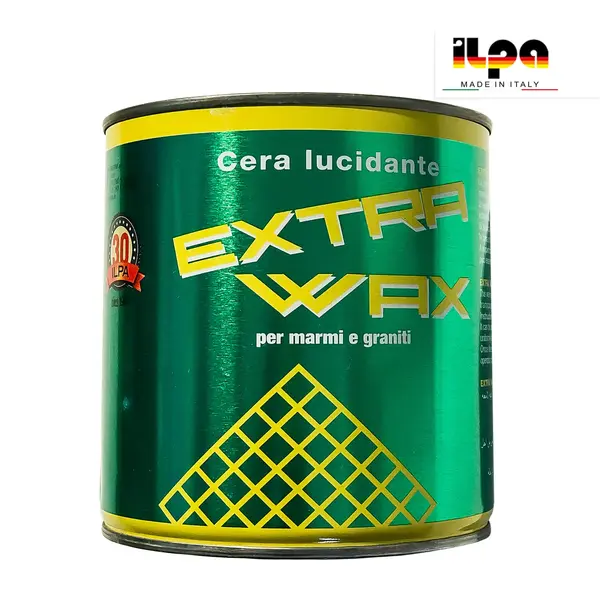 Ceara solida neagra pentru piatra naturala, granit, marmura, travertin, Ilpa Extra Wax Nera, 1L