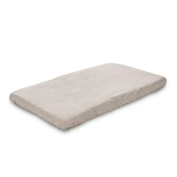 Cearceaf cu elastic pentru patut, 98 x 65 cm, 100% bumbac ranforce, Beige Sky