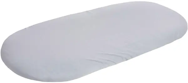 Cearceaf din bambus cu elastic Sensillo - Gri, 90 х 40 cm
