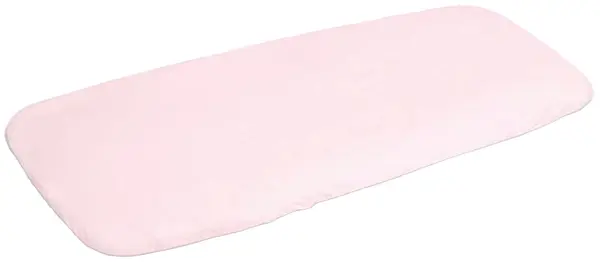 Cearceaf din bambus cu elastic Sensillo - Roz, 90 х 40 cm