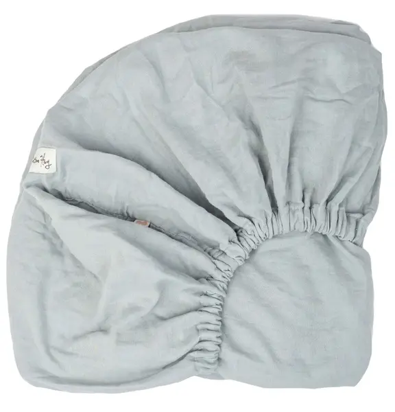Cearșaf cu elastic Cotton Hug - Albastru, 70 х 140 cm