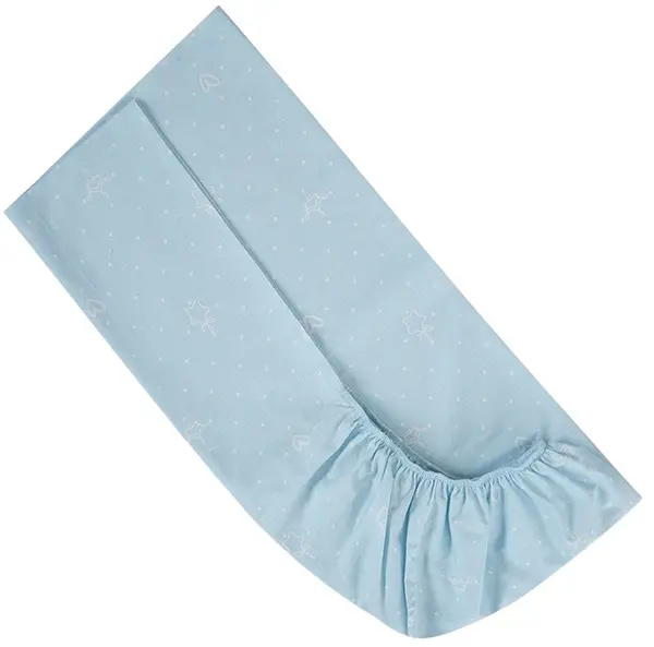 Cearșaf cu elastic Lorelli - 60 х 120 + 15 cm, albastru