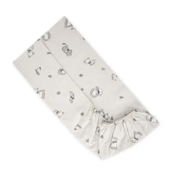 Cearșaf cu elastic Lorelli - 70 x 140 + 15 cm, Jungle