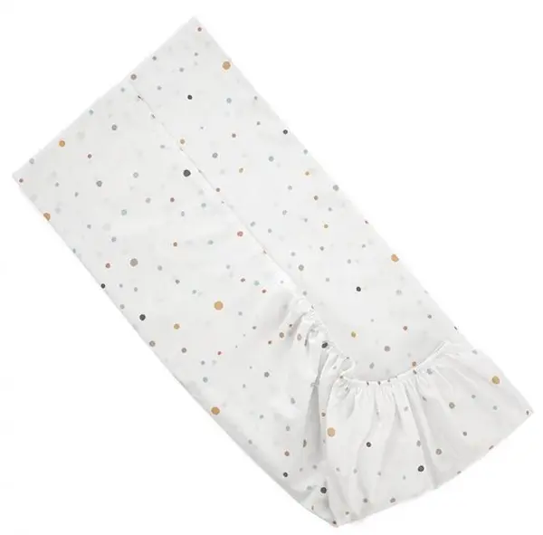 Cearșaf cu elastic Lorelli - Happy Friends, 70 x 140 + 15 cm, albastru