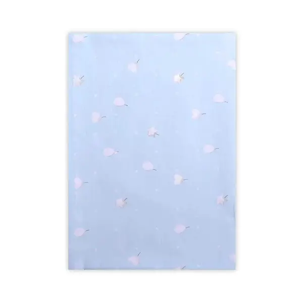 Cearsaf de pat Lorelli Classic 150 x 100 cm Train Blue