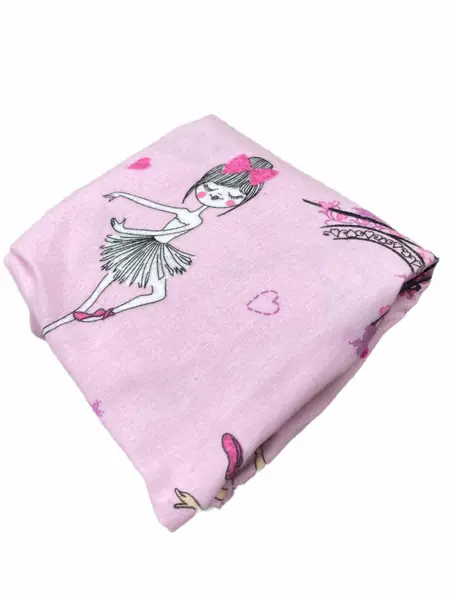 Cearsaf din finet cu elastic roata pat 140x70 cm