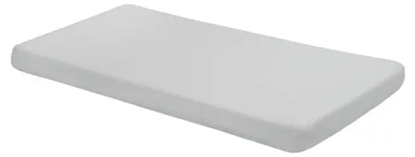 Cearșaf impermeabil cu elastic Sensillo - Jersey, 140 x 70 cm, gri