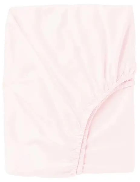 Cearșaf pentru bebeluși cu elastic Bimbidreams - Basics, 60 x 120 cm, Pink