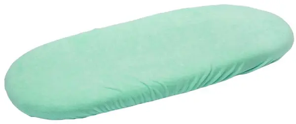 Cearșaf pentru bebeluși cu elastic Sensillo - Terry, 35 х 75 cm, mentă