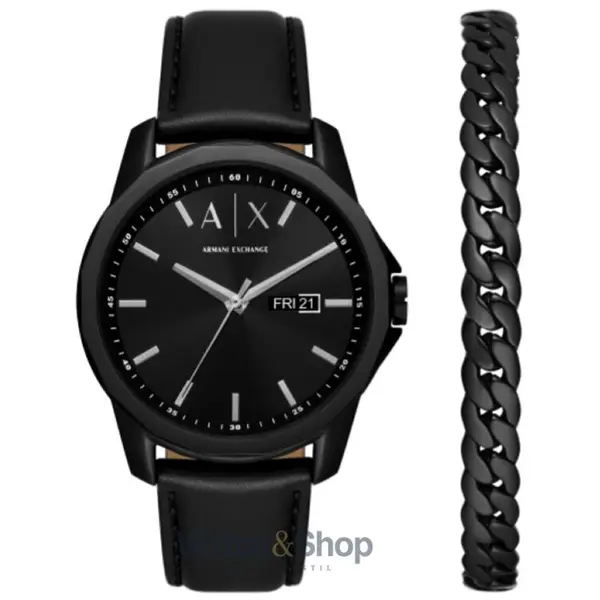 Ceas Armani Exchange A|X BANKS Special Pack + Bracelet AX7147SET