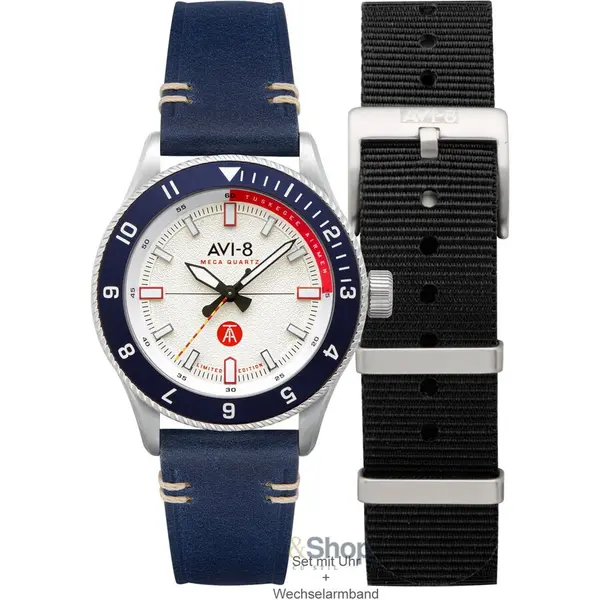 Ceas AVI-8 AVI-8 AV-4103-03 Tuskegee Airmen Limited Edition Mens Watch 40mm 5ATM