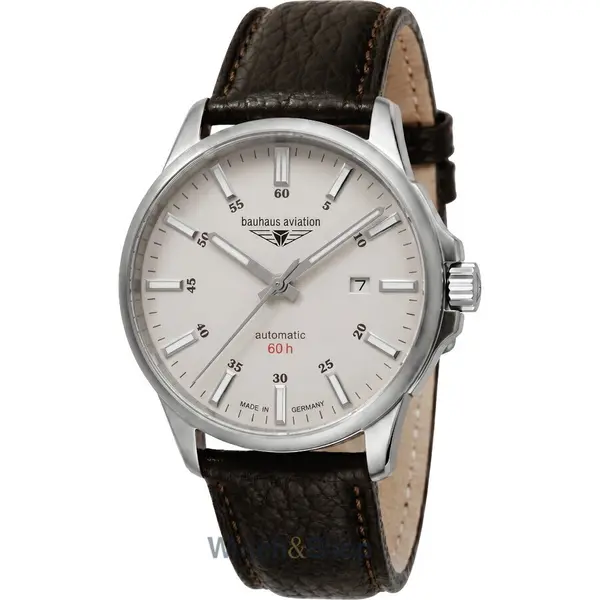 Ceas Bauhaus Bauhaus 2864-5 Mens Watch Aviation Automatic Titanium 42mm 10ATM