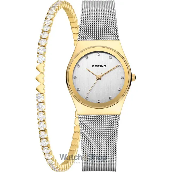 Ceas Bering Bering 12927-001-GWP Ladies Watch Classic Set + Bracelet 27mm 3ATM
