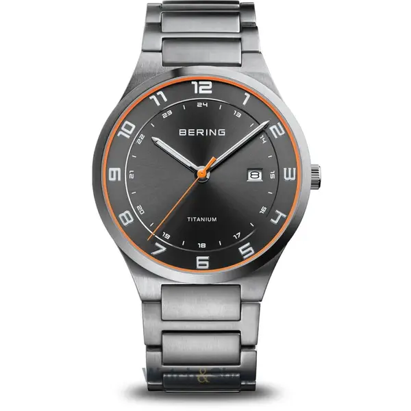 Ceas Bering Bering 15139-709 Mens Watch Titanium 39mm 10ATM