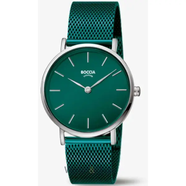 Ceas Boccia Boccia 3281-10 Ladies Watch Titanium 32mm 3ATM