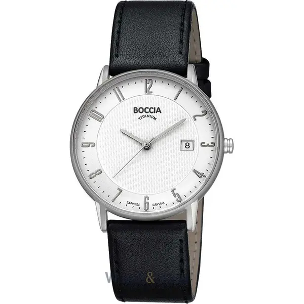 Ceas Boccia Boccia 3607-04 Mens Watch Titanium Sapphire crystal 39mm 5ATM