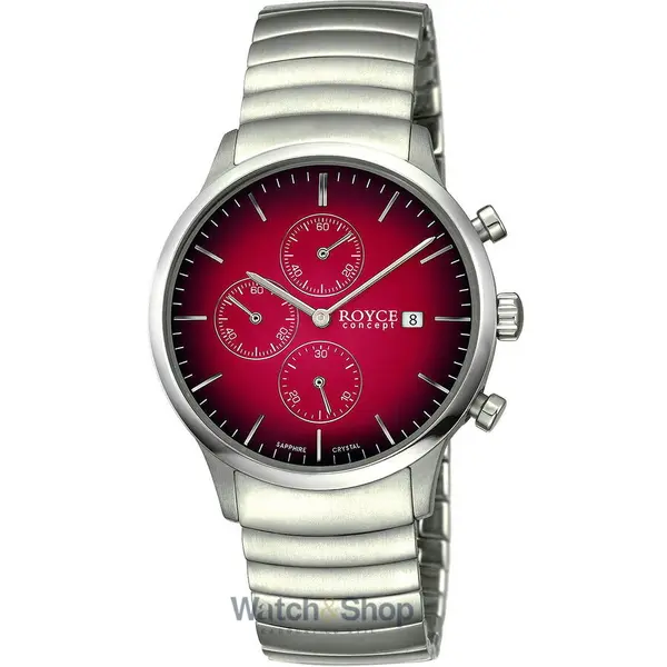 Ceas Boccia Boccia 3743-02 Royce Chronograph Titanium 40mm 3ATM