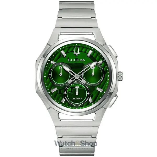 Ceas Bulova Bulova 96A338 Mens Watch Curv Chronograph 41mm 3ATM