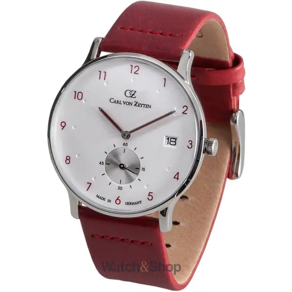 Ceas Carl von Zeyten Carl von Zeyten CVZ0018RD Mens Watch Furtwangen 42mm 3ATM
