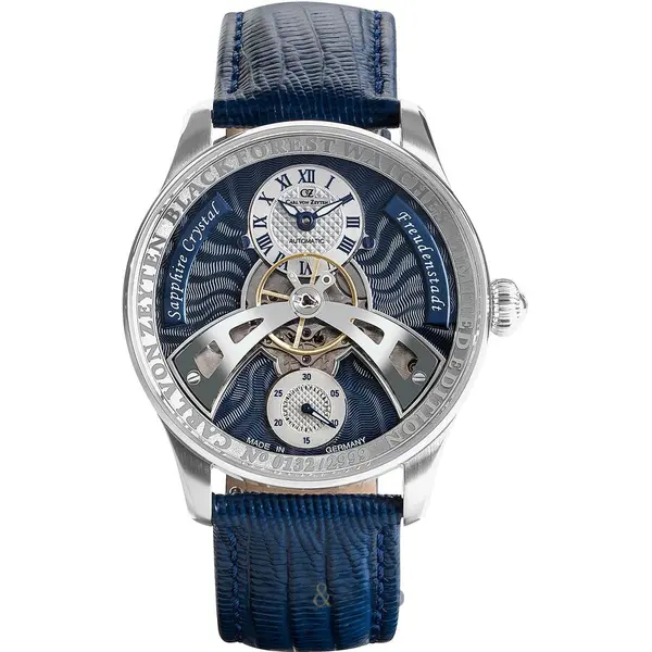 Ceas Carl von Zeyten Carl von Zeyten CVZ0043BLS Freudenstadt automatic 42mm 5ATM