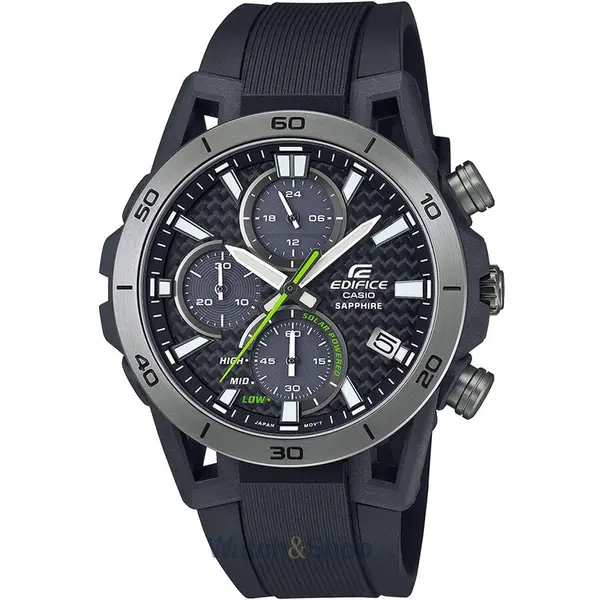 Ceas Casio Casio EFS-S640PB-1AVUEF Mens Watch Edifice Chronograph Solar 44mm 10ATM