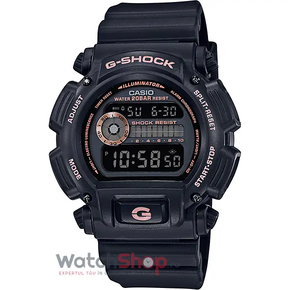 Ceas Casio G-Shock DW-9052GBX-1A4 Black and Rose Gold