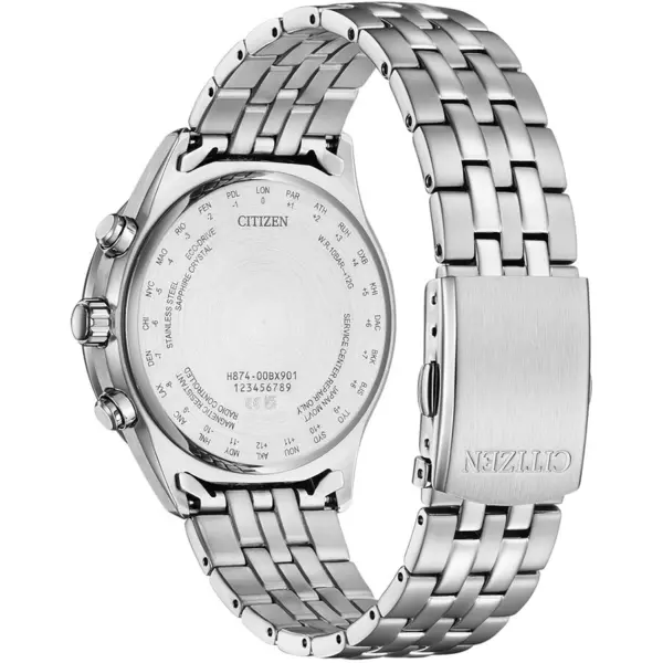 Ceas Citizen Citizen BY1030-50L Mens Watch Eco-Drive 4-Zonen radio-controlled watch Moon Phase 42mm 10ATM