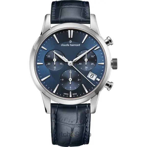 Ceas Claude Bernard Claude Bernard 10231-3-BUIN Ladies Watch Classic Chronograph 35mm 5ATM