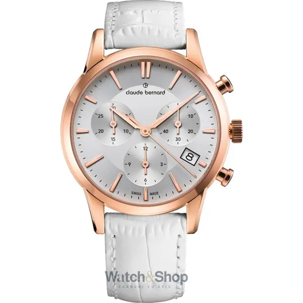 Ceas Claude Bernard Claude Bernard 10231-37R-AIR Ladies Watch Classic Chronograph 35mm 5ATM