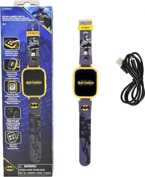 Ceas cu aparat foto & video LEXIBOOK, BATMAN