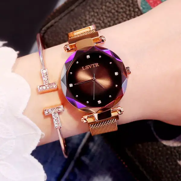 Ceas dama CD009 Bronz, Time to Time | 1 buc