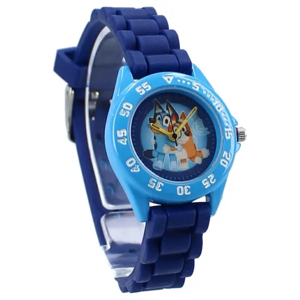 Ceas de mana pentru copii, curea din silicon, multicolor, Bluey Engros