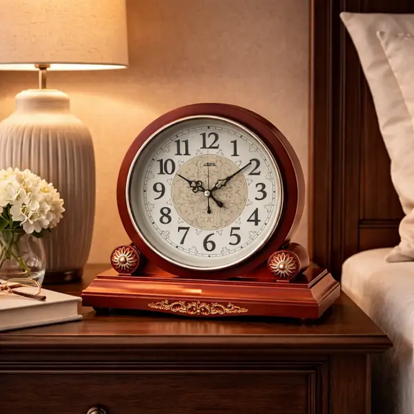 Ceas de masa decorativ – design elegant vintage 26 x 35 cm