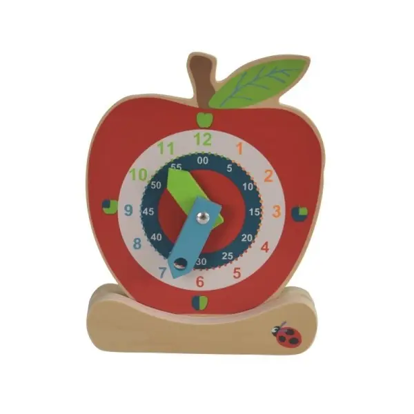 Ceas de masa din lemn Egmont toys