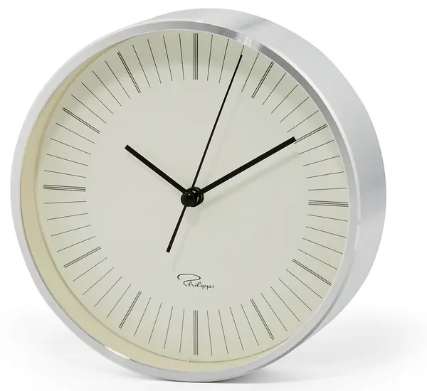 Ceas de perete Philippi - Tempus, alb, 15 cm