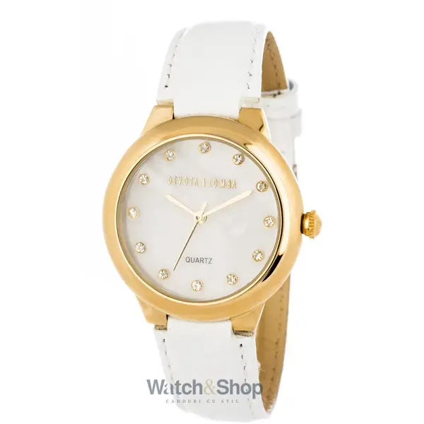 Ceas DEVOTA & LOMBA DL006WN-02WHI