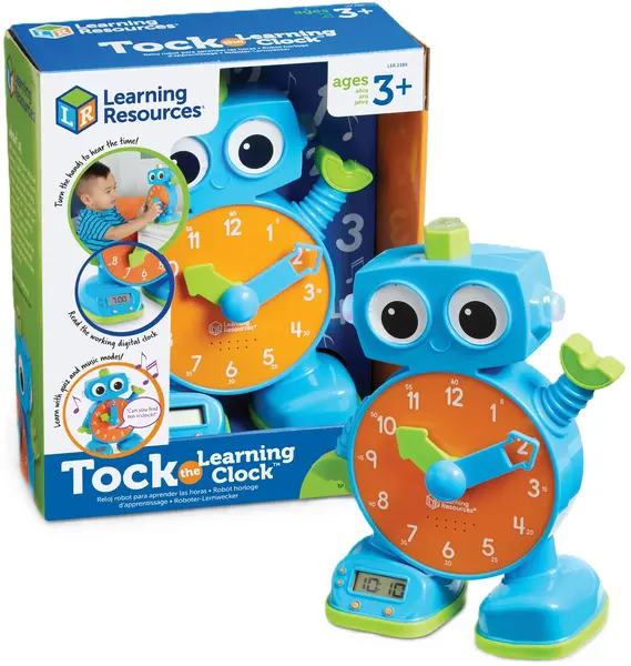 Ceas digital educațional Learning Resources - Tic-tac