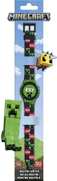 Ceas digital Kids Euroswan - Minecraft