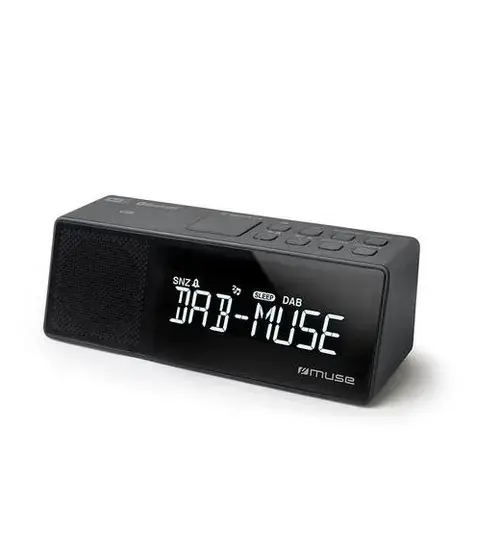 Ceas digital Muse M-172 DBT, Alarma (Negru)