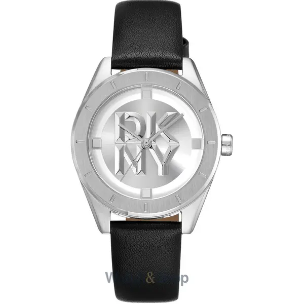 Ceas DKNY DKNY DK1L016L0015 Ladies Watch Chambers Midi Black 34mm 5ATM