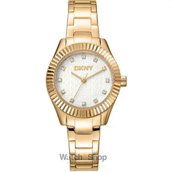 Ceas DKNY DKNY DK1L017M0055 Ladies Watch Chambers Glitz Gold 30mm 5ATM