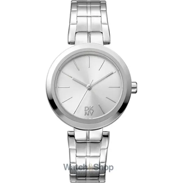 Ceas DKNY DKNY DK1L045M0035 Ladies Watch Downtown Midi Silver 32mm 5ATM