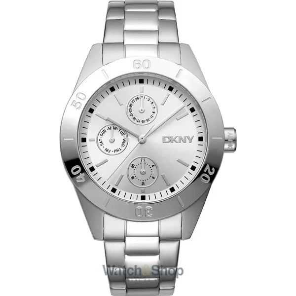 Ceas DKNY DKNY DK1L079M0015 Ladies Watch Nolita Sport Silver 38mm 5ATM